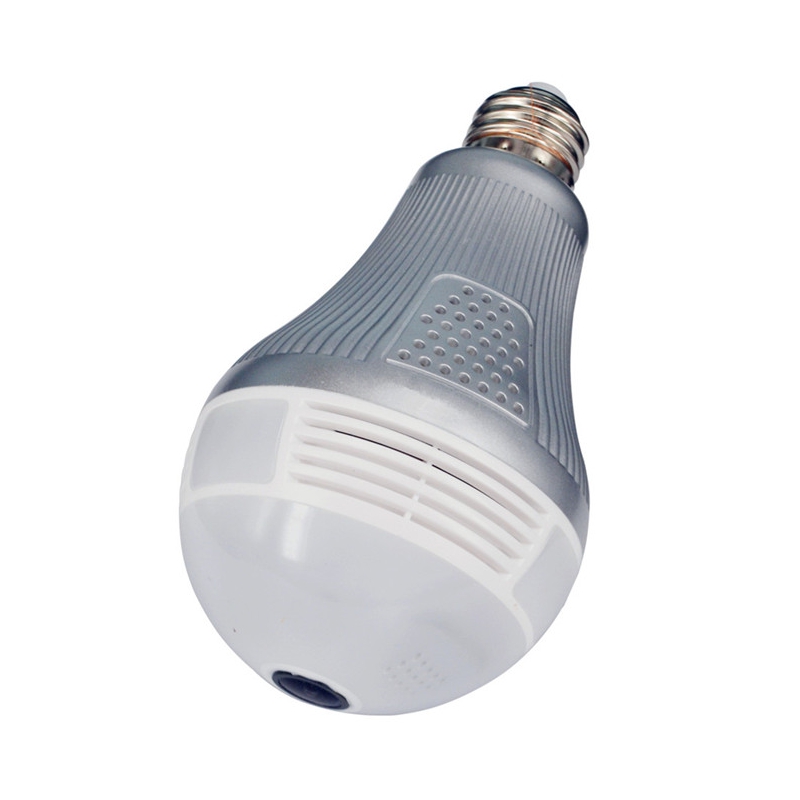 3.0MP Bulb Light Panoramic Wifi CameraCCTV Security Video Surveillance